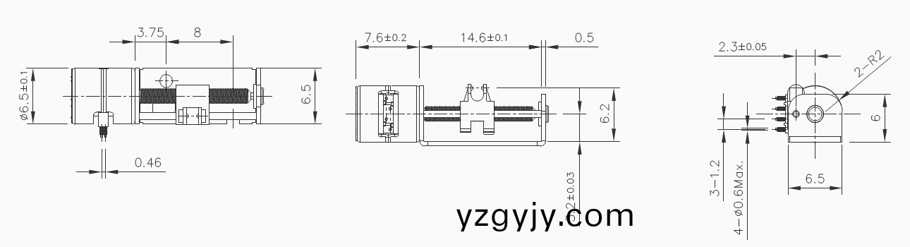 OT-SM065L-001步進電機_3D打印機(ji)步進(jin)電機(ji)_藍(lan)光光(guang)盤電機(ji)_微型電機(ji)-萬至達電機