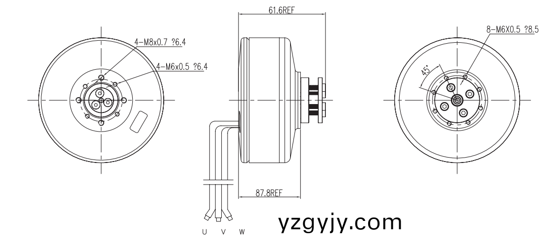OT-EM9045無刷(shua)電(dian)機(ji)|植(zhi)保機(ji)電(dian)機|工(gong)業(yè)(ye)微(wei)型電機|無人機電機-萬至達(da)電機