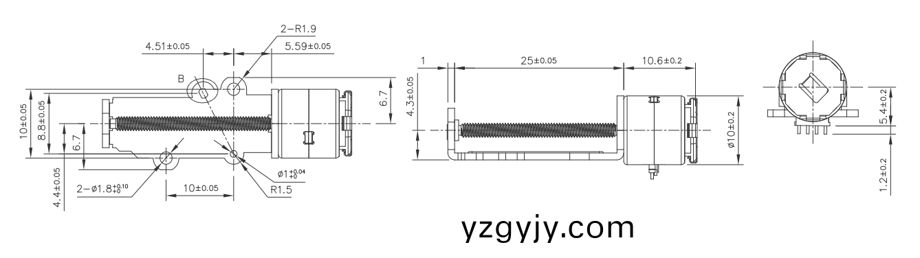 OT-SM10L-003步進電(dian)機(ji)_絲(si)桿(gan)步進電機_攝(she)像(xiang)機電機(ji)_微型電機(ji)-萬(wan)至(zhi)達電機