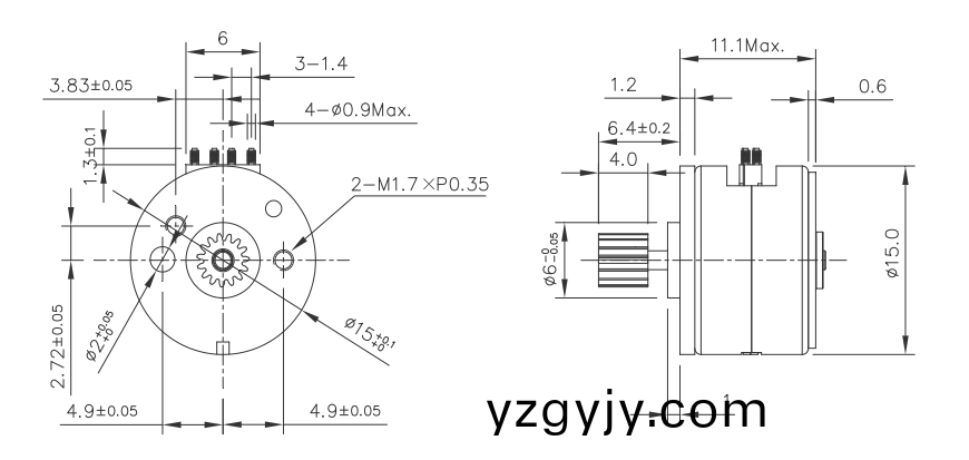 OT-SM15P-035步進電(dian)機|微(wei)型(xing)打(da)印機(ji)電機|醫(yī)療設(shè)(she)備(bei)電機|血(xue)壓(ya)計(ji)馬達-萬至(zhi)達電機