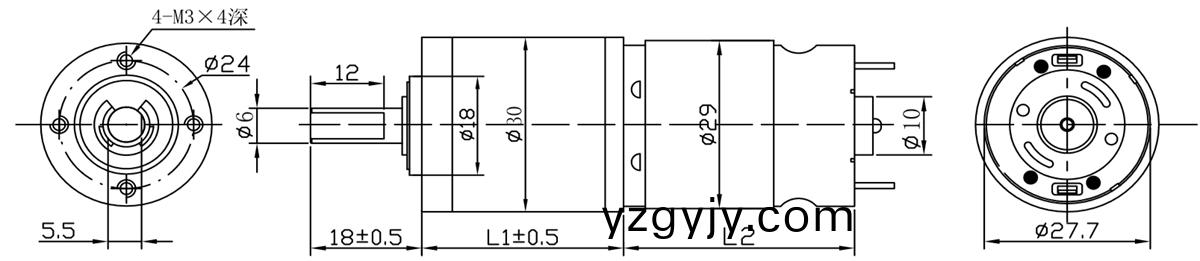 OT-30GP行(xing)星(xing)減速機(jī)(ji)_行(xing)星(xing)齒輪箱(xiang)