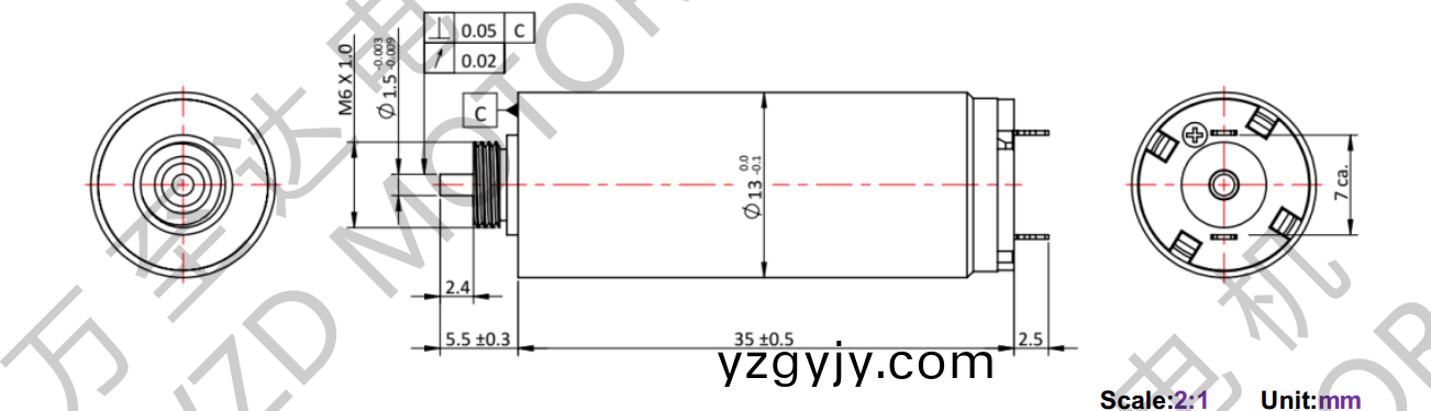 OT-CM1335空(kong)心桮電機(jī)(ji)-萬(wàn)(wan)至(zhi)達(dá)(da)電(dian)機(jī)(ji)
