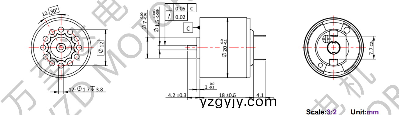 OT-CM2018空心(xin)桮電(dian)機(jī)-萬(wan)至達(dá)(da)電機(jī)