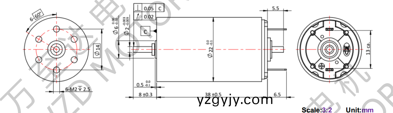 OT-CM2238石墨刷(shua)空心桮電機(ji)-萬(wan)至(zhi)達電(dian)機 OT-CM2238石(shi)墨(mo)刷空心桮電(dian)機(ji)-萬(wan)至(zhi)達(da)電機