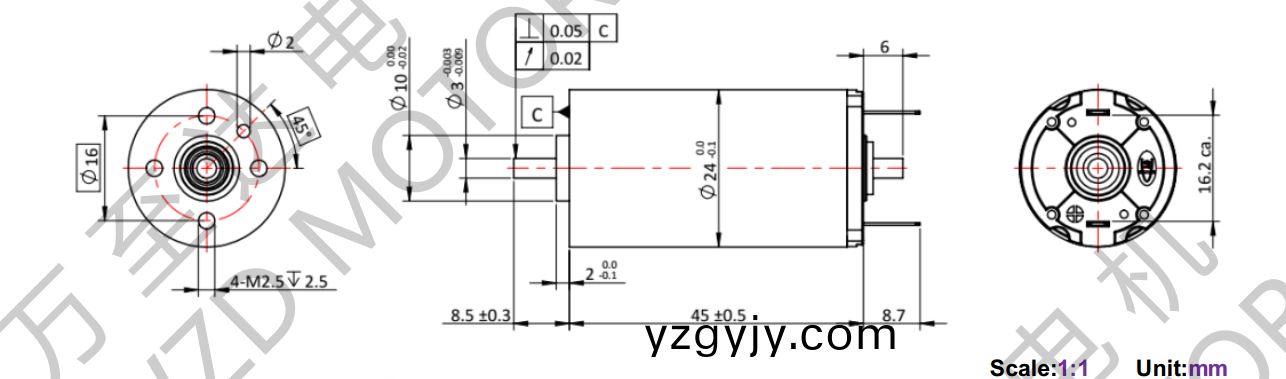 OT-CM2445空(kong)心(xin)桮(bei)電機(jī)(ji)-萬至(zhi)達(dá)電(dian)機(jī) OT-CM2445空心(xin)桮電機(jī)(ji)-萬至(zhi)達(dá)電(dian)機(jī)