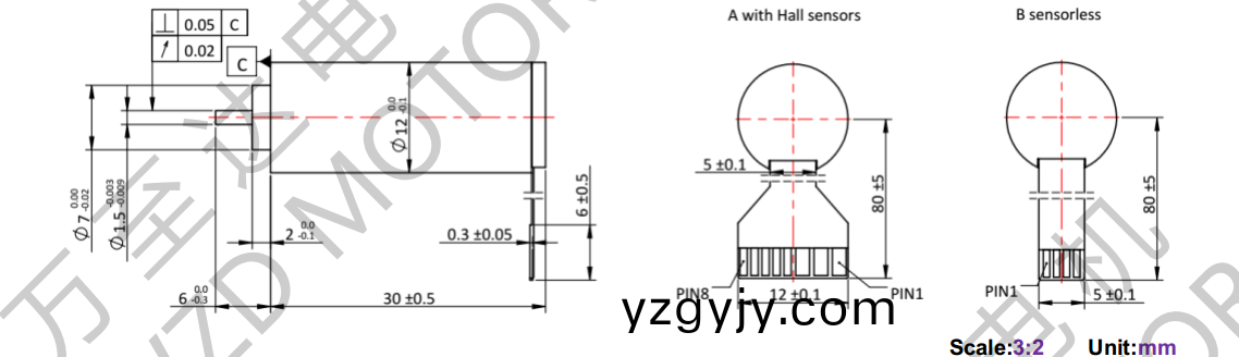 OT-ECS1230無槽(cao)無刷電機(jī)-空(kong)心桮電(dian)機(jī)-萬至達(dá)電機(jī) OT-ECS1230無槽(cao)無刷(shua)電機(jī)-空心桮(bei)電(dian)機(jī)-萬(wan)至達(dá)(da)電機(jī)(ji)
