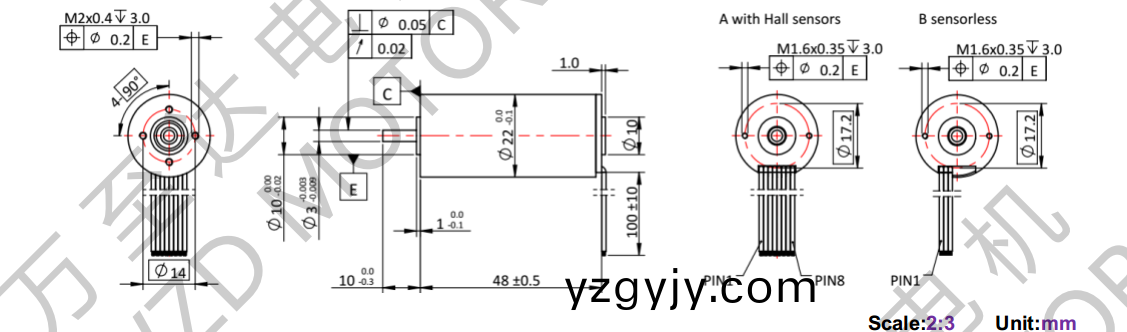 OT-ECS2248無(wu)槽無(wu)刷(shua)電機(jī)(ji)-空(kong)心(xin)桮電(dian)機(jī)(ji)-萬(wan)至達(dá)(da)電(dian)機(jī)