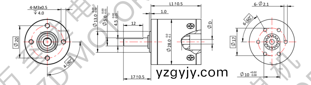 OT-28GP行(xing)星(xing)齒輪(lun)箱-齒(chi)輪(lun)箱-萬至(zhi)達(dá)(da)電機(jī)(ji) OT-28GP行(xing)星齒(chi)輪箱(xiang)-齒輪箱-萬至(zhi)達(dá)(da)電機(jī)(ji)
