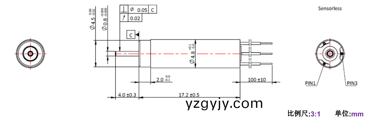 ECS 高速 0517空心桮無刷(shua)電機(ji)-萬至達電(dian)機(ji) ECS 高(gao)速(su) 0517空心(xin)桮(bei)無(wu)刷電機(ji)-萬至達電機(ji)
