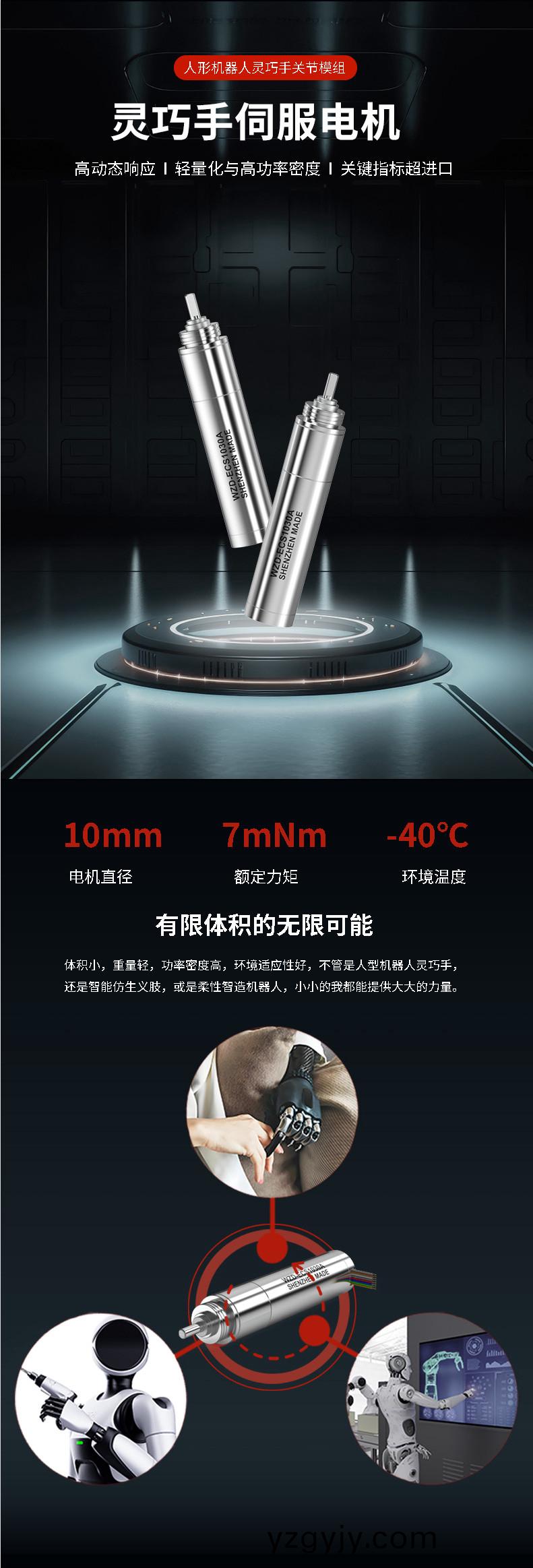 WZD-ECS1030A靈巧(qiao)手電機