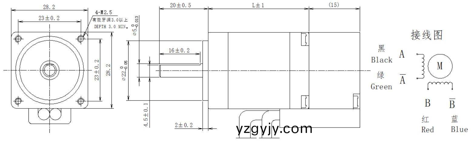 28係(xi)列1.8°兩(liang)相閉(bi)環(huán)(huan)步(bu)進(jìn)(jin)電機(jī)(ji)結(jié)構(gòu)(gou) 28係列1.8°兩相(xiang)閉(bi)環(huán)步進(jìn)(jin)電(dian)機(jī)(ji)結(jié)(jie)構(gòu)(gou)