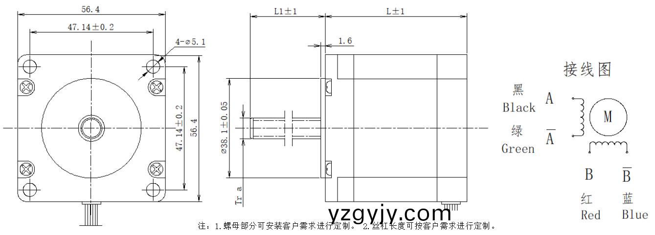 57係列(lie)絲(si)桿電(dian)機(jī)(ji)結(jié)(jie)構(gòu)(gou) 57係列(lie)絲桿電(dian)機(jī)結(jié)(jie)構(gòu)(gou)